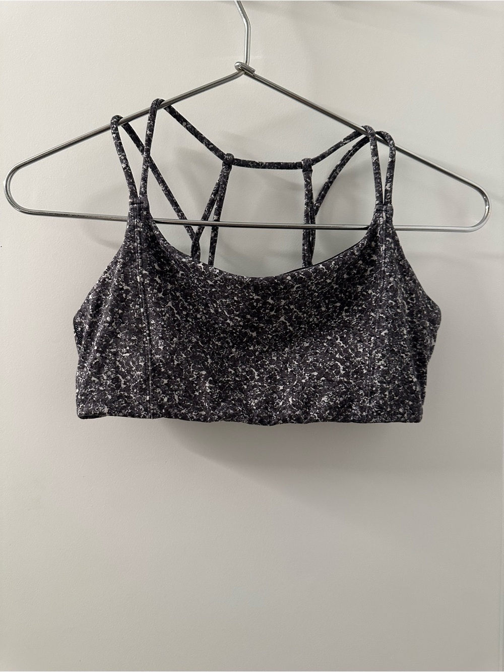 Athleta Breathe in Printed Bra | Black | S